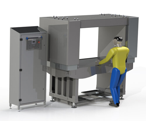 Trockenfleischpresse ERGO-PVU 
1600 x 1000 -