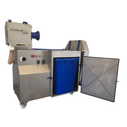 Fully automatic sausage peeling machine