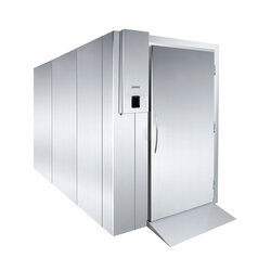 Blast freezer with external refrigeration unit