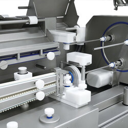 Fully automatic casing change for all artificial and collagen casings
